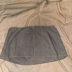 Brandy Melville strapless crop top - one size